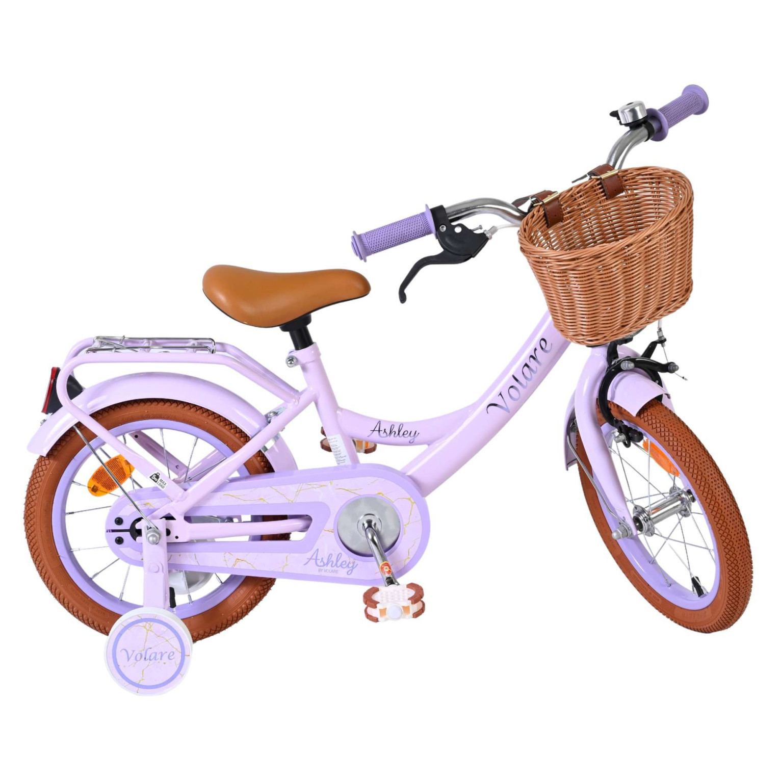 Volare Ashley Fiets - 14 inch - Lila
