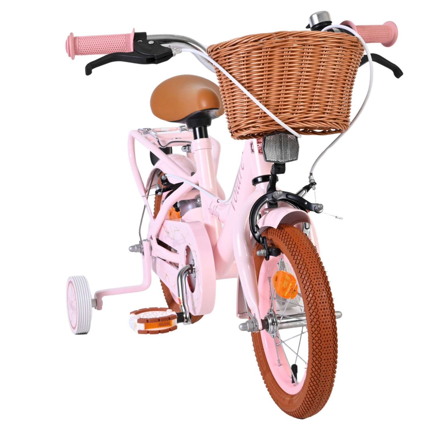 Volare Ashley Fiets - 12 inch - Roze - Twee handremmen