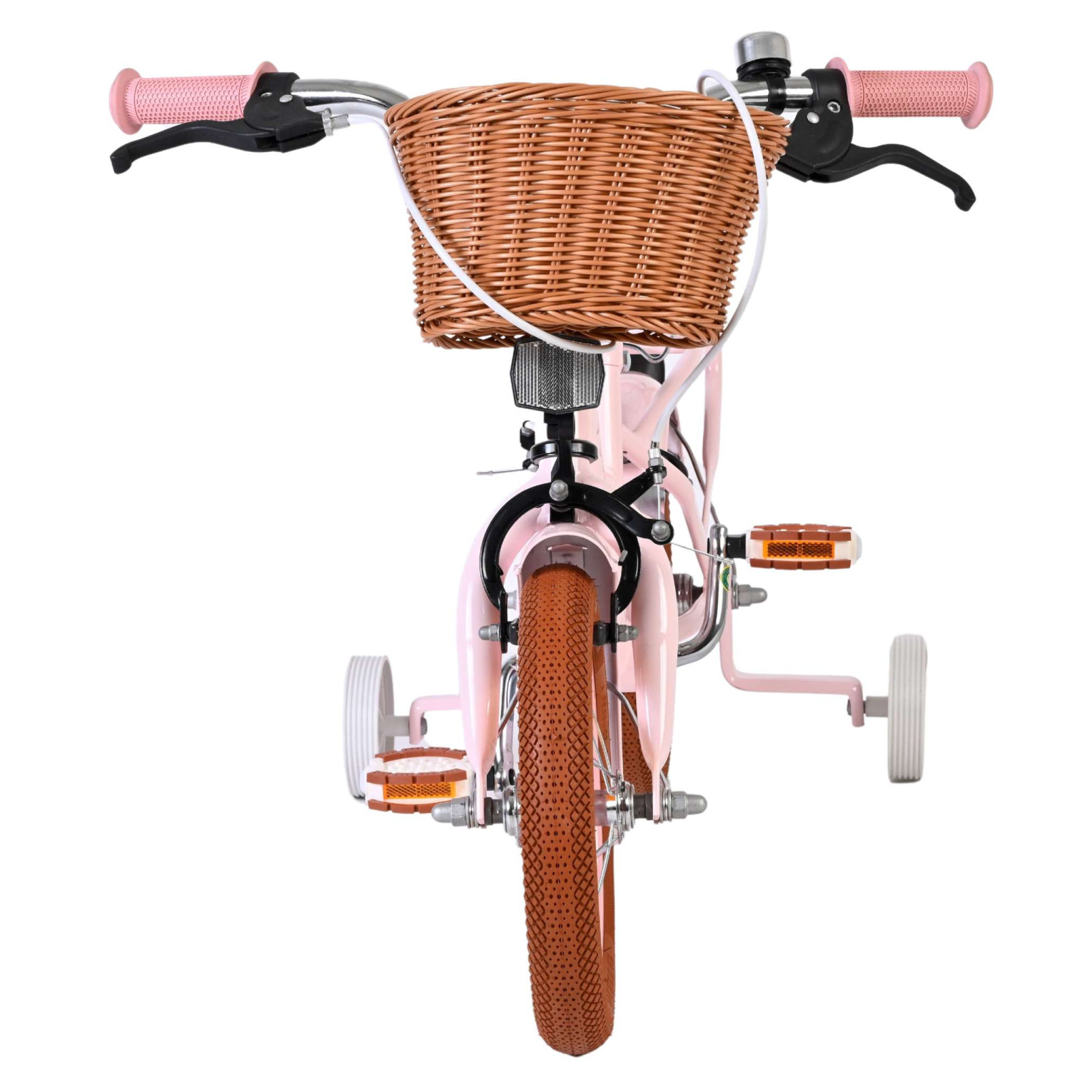 Volare Ashley Fiets - 12 inch - Roze - Twee handremmen