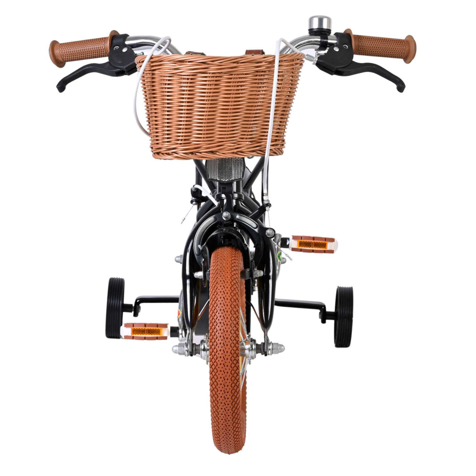 Volare Ashley Fiets - 12 inch - Zwart - Twee handremmen