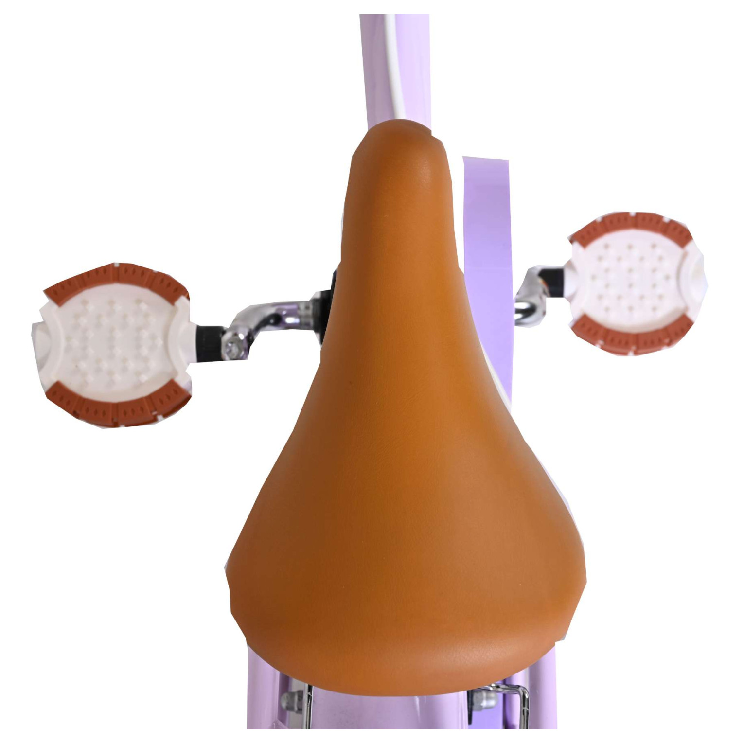 Volare Ashley Fiets - 12 inch - Lila - Twee handremmen