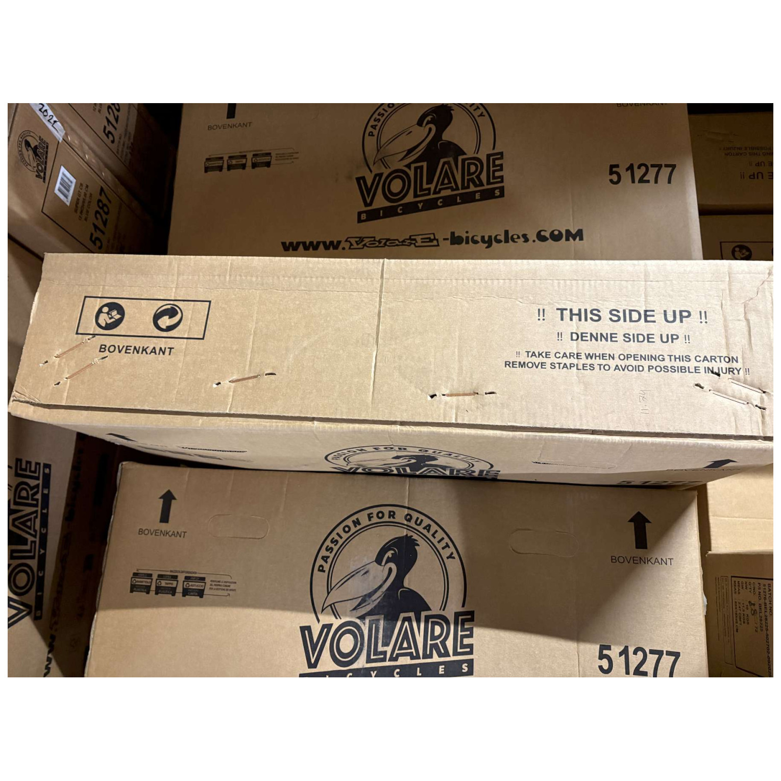 Volare Ashley Fiets - 12 inch - Lila - Twee handremmen