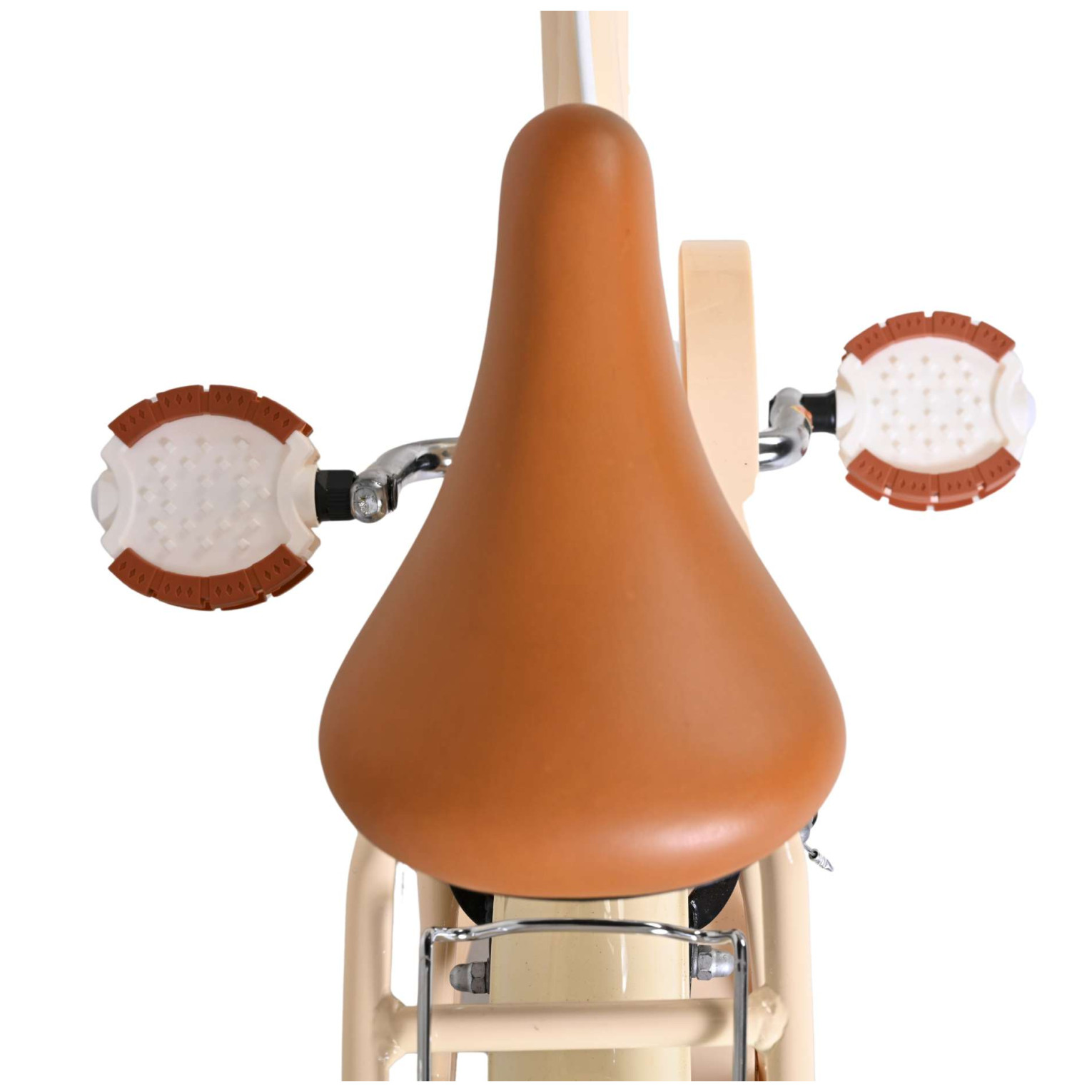 Volare Ashley Fiets - 14 inch - Creme - Twee Handremmen