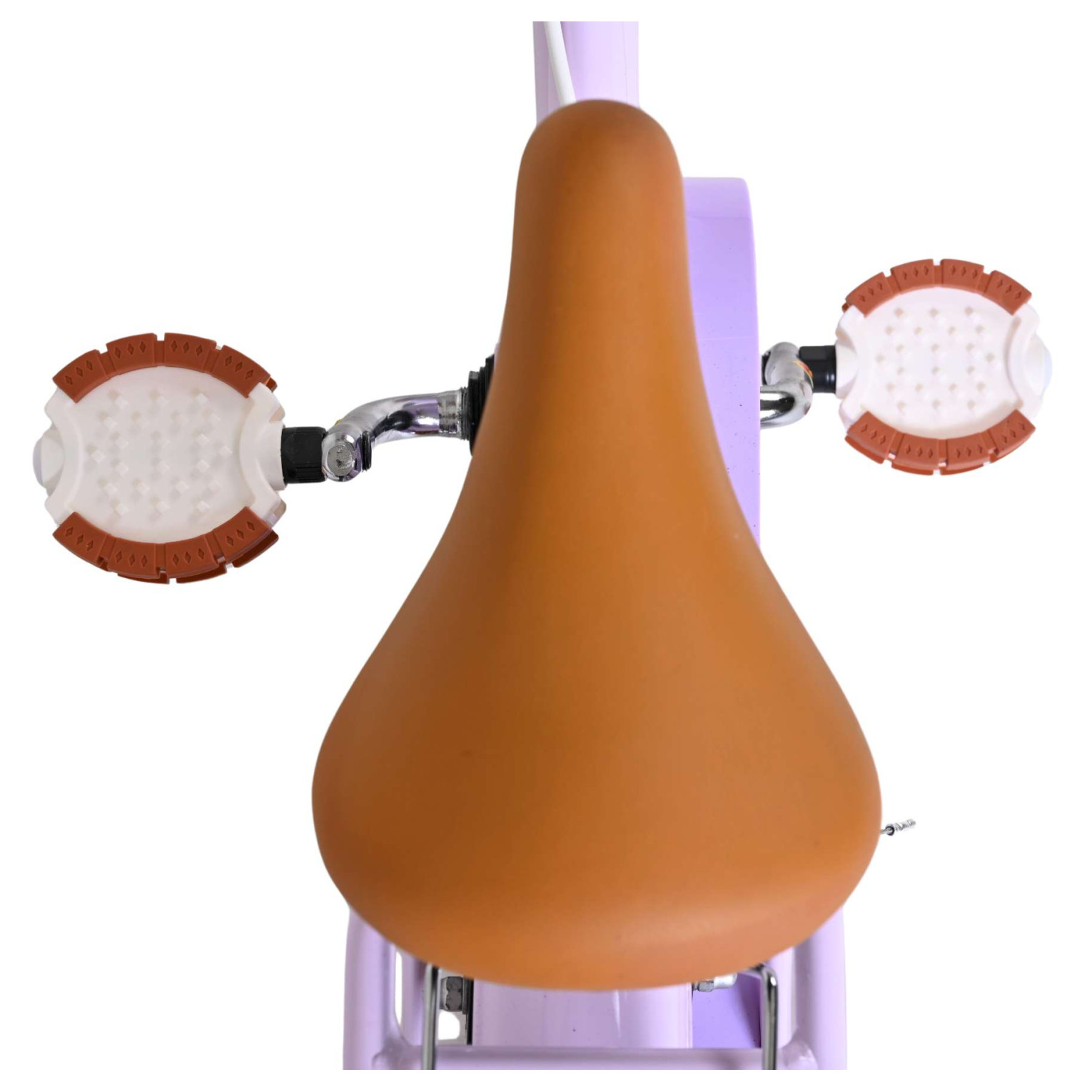 Volare Ashley Fiets - 14 inch - Lila - Twee Handremmen