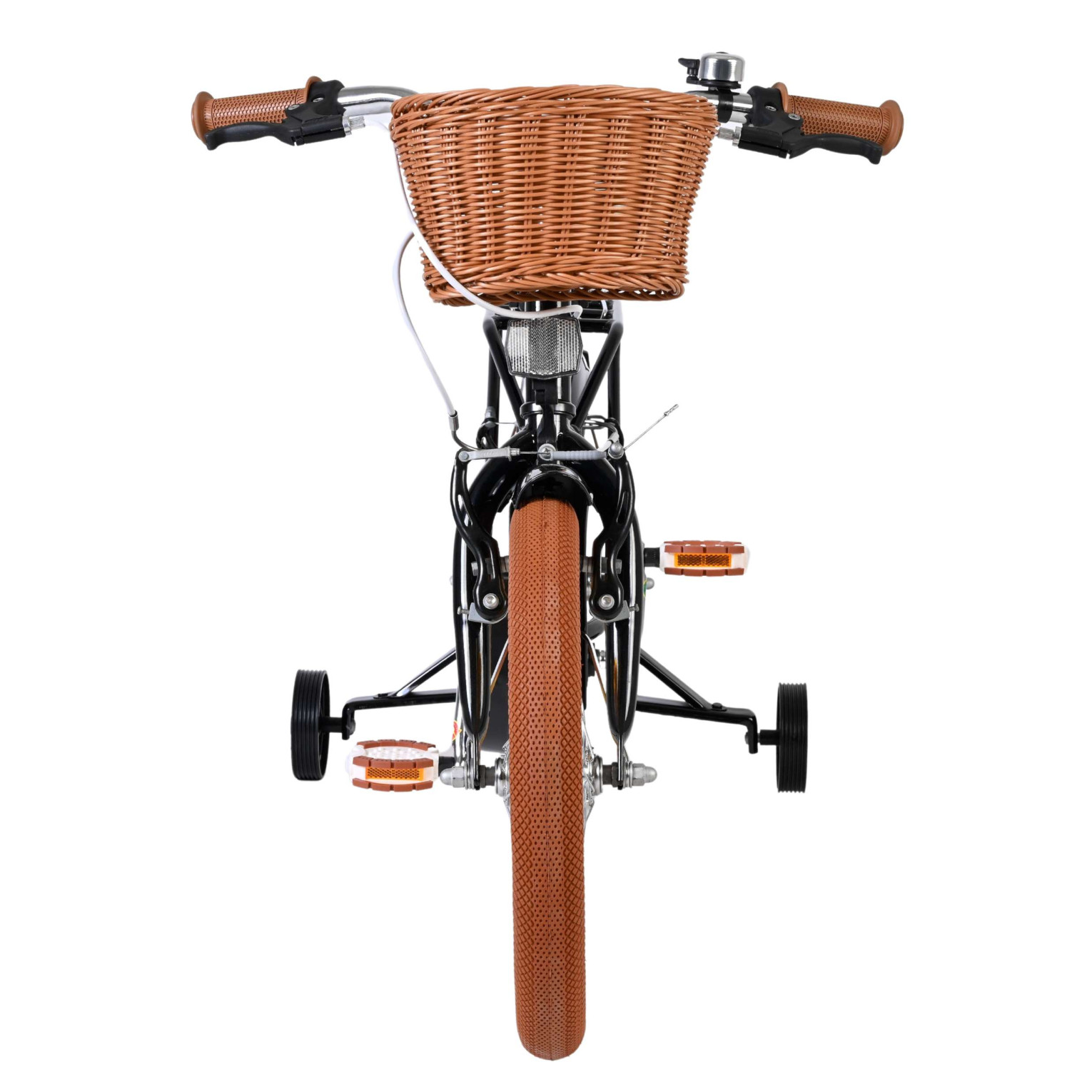 Volare Ashley Fiets - 16 inch - Zwart - Twee Handremmen