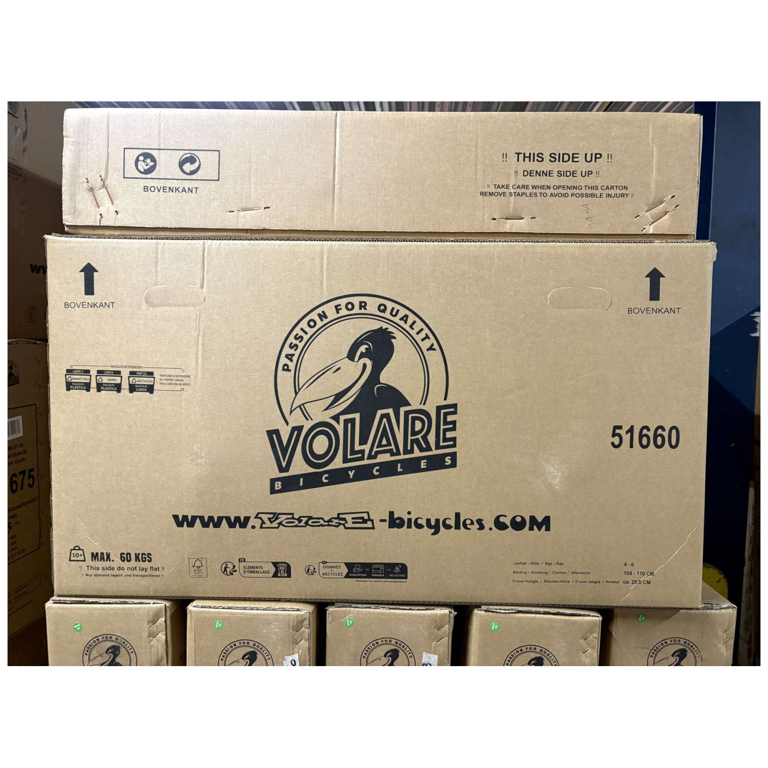 Volare Ashley Fiets - 16 inch - Zwart - Twee Handremmen