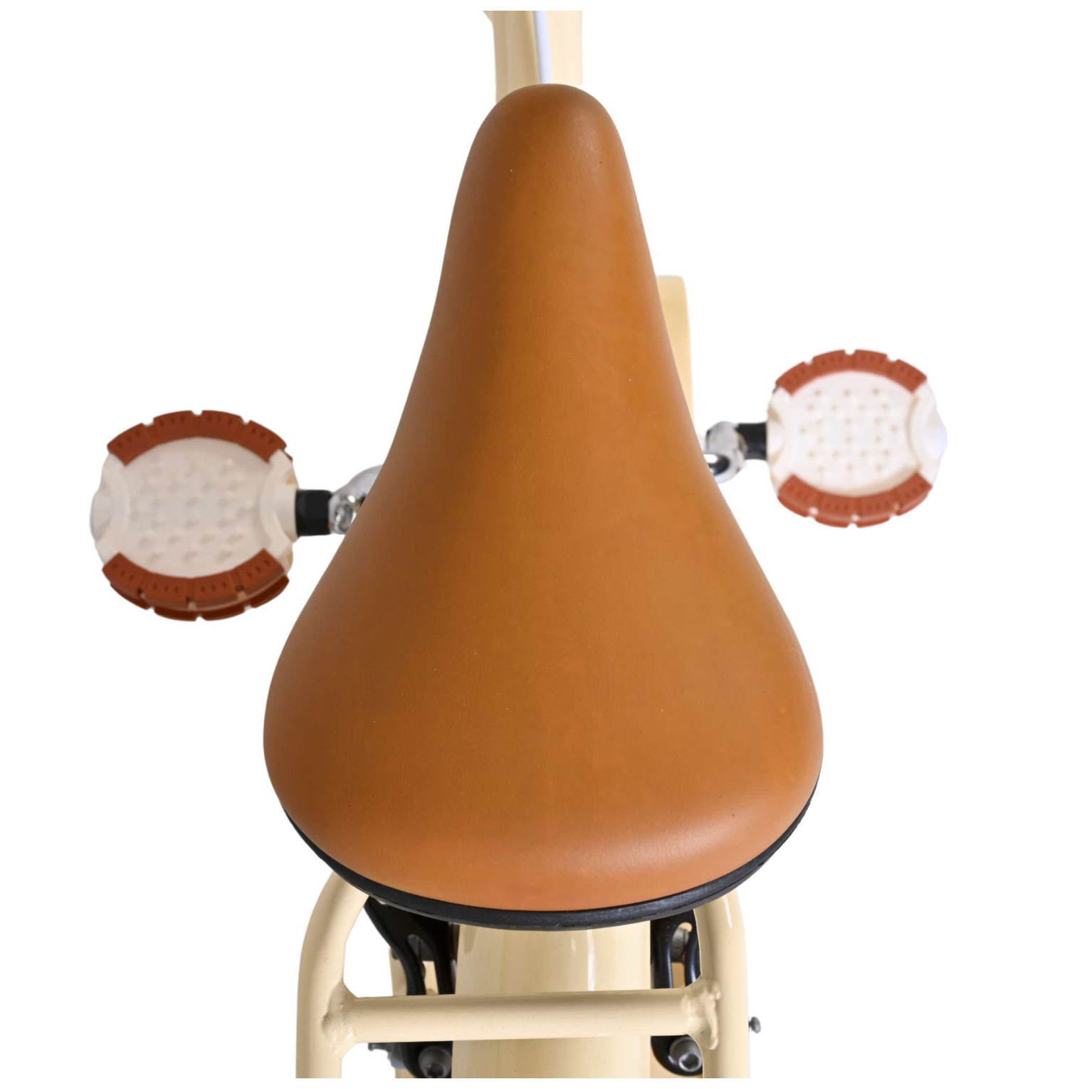 Volare Ashley Fiets - 16 inch - Creme - Twee Handremmen