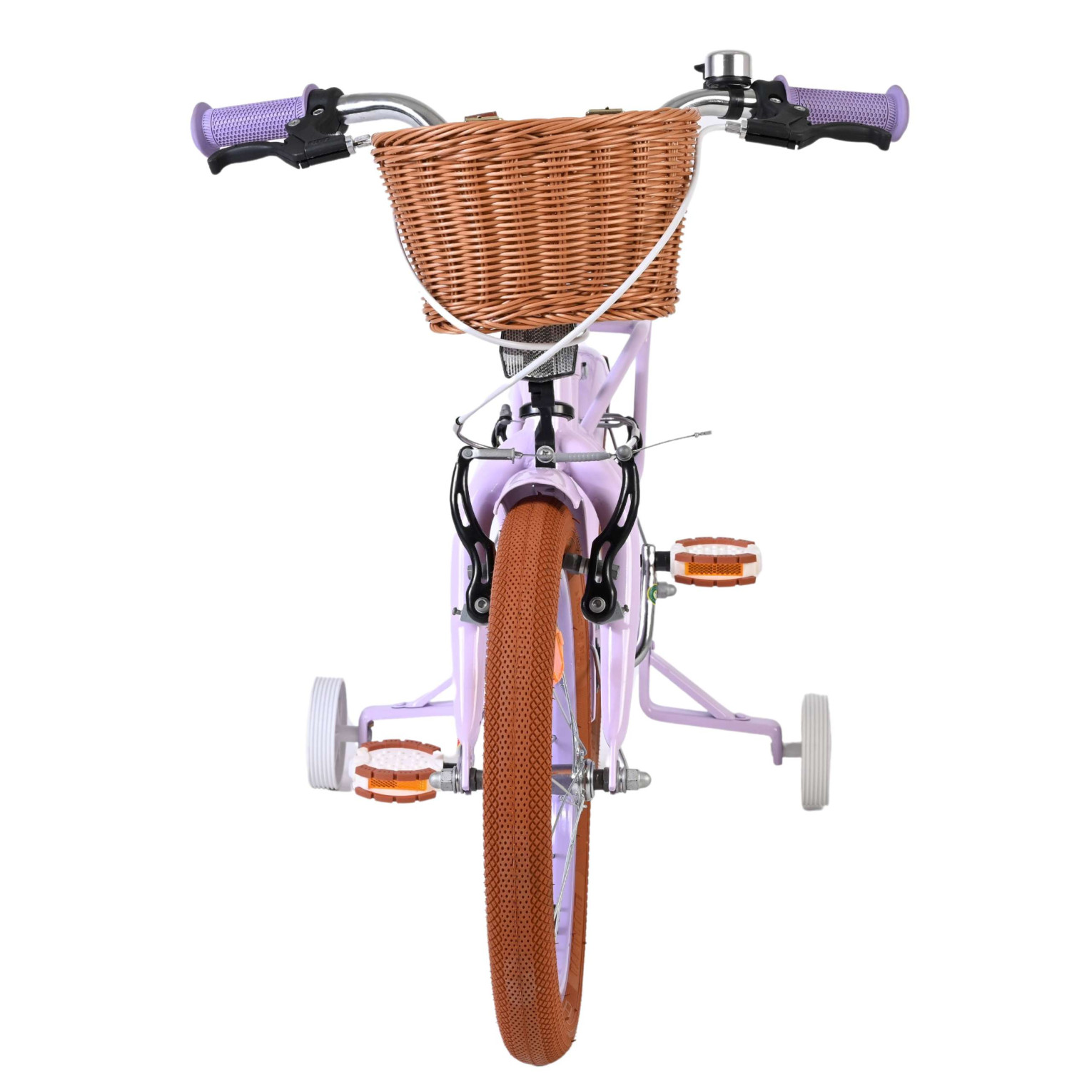 Volare Ashley Fiets - 16 inch - Lila - Twee Handremmen