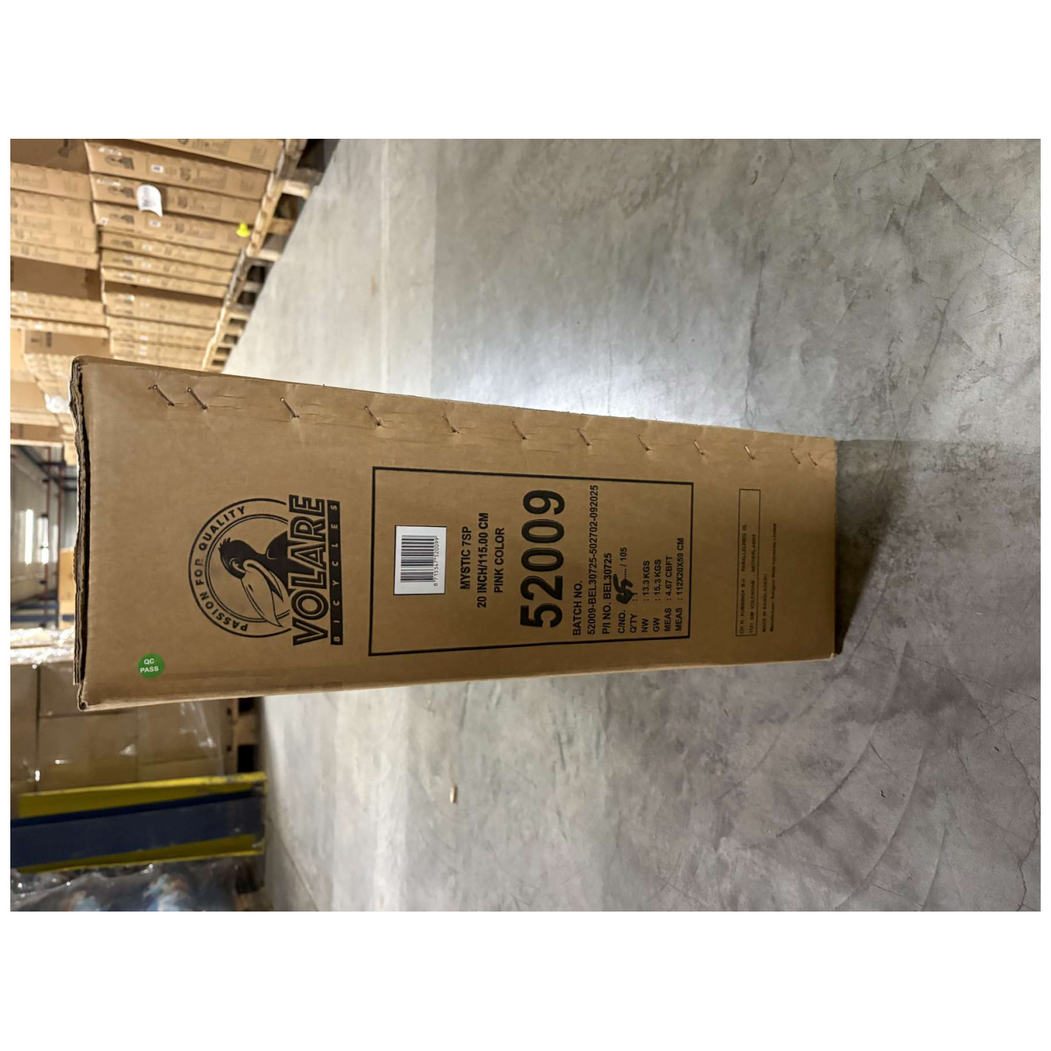 Volare Mystic Fiets - 20 inch - Roze - 7 speed