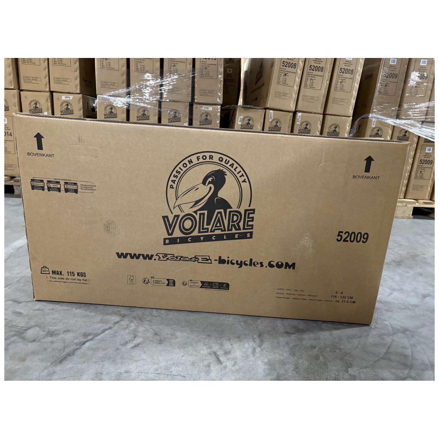 Volare Mystic Fiets - 20 inch - Roze - 7 speed