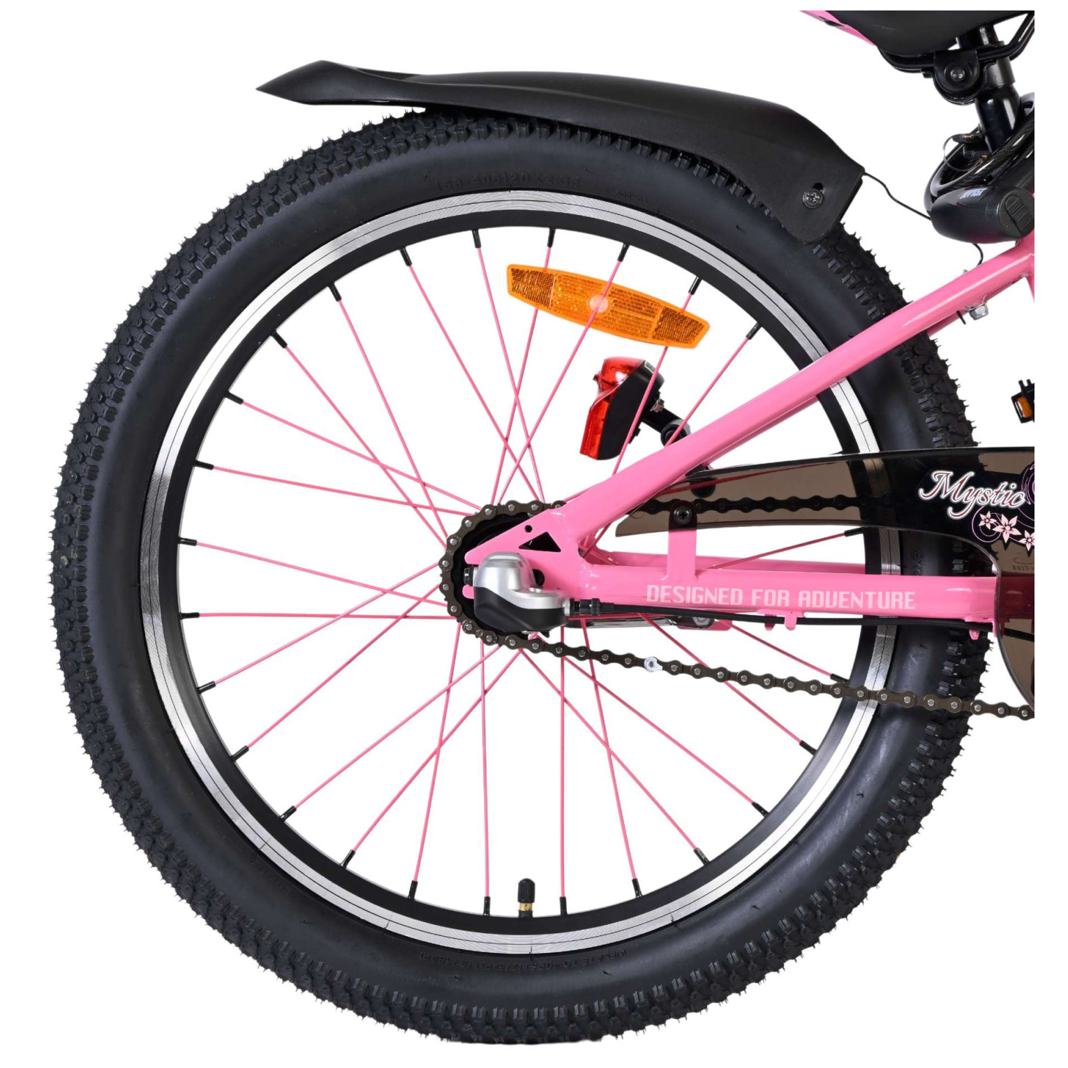 Volare Mystic Fiets - 20 inch - Roze - Nexus 3