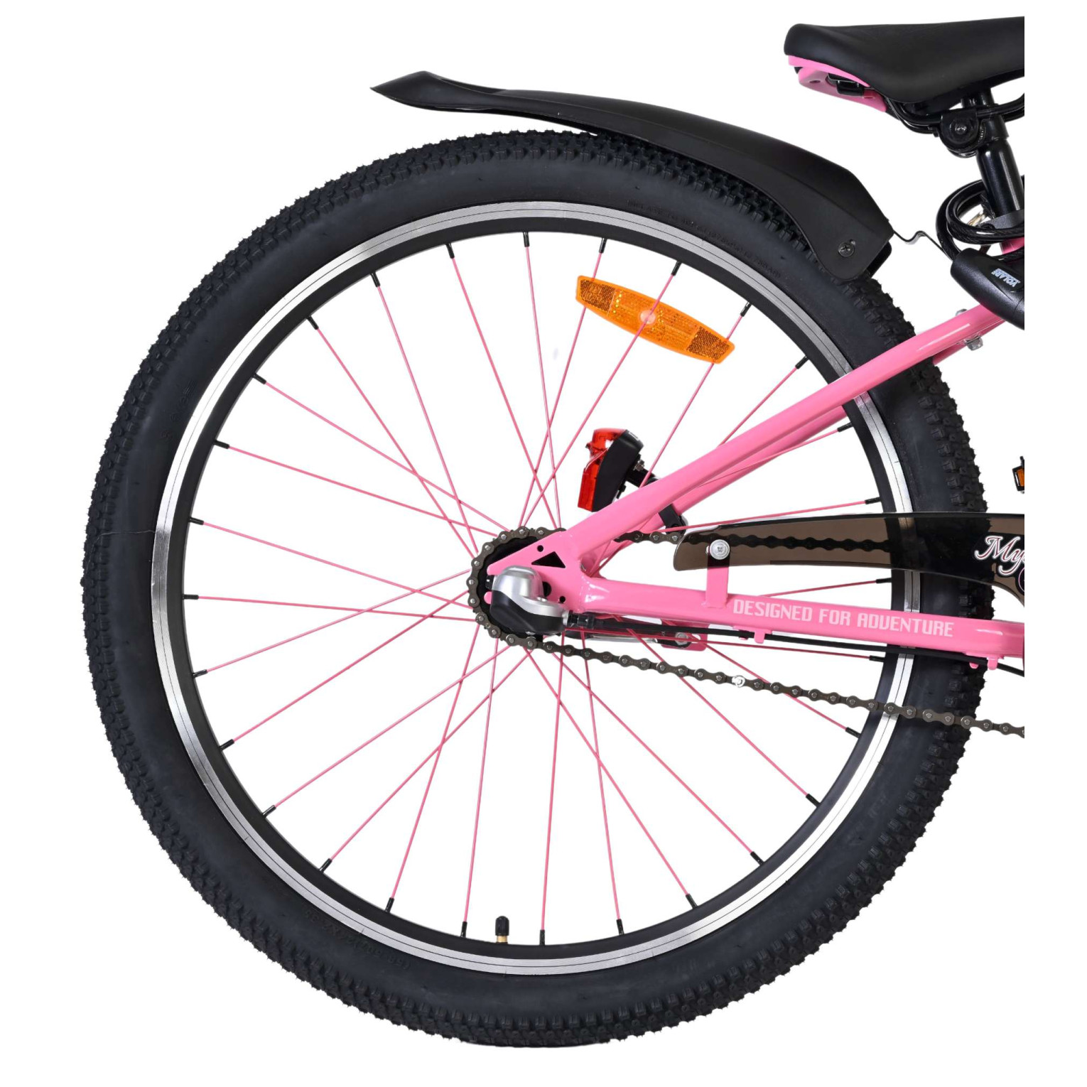 Volare Mystic Fiets - 24 inch - Roze - Nexus 3