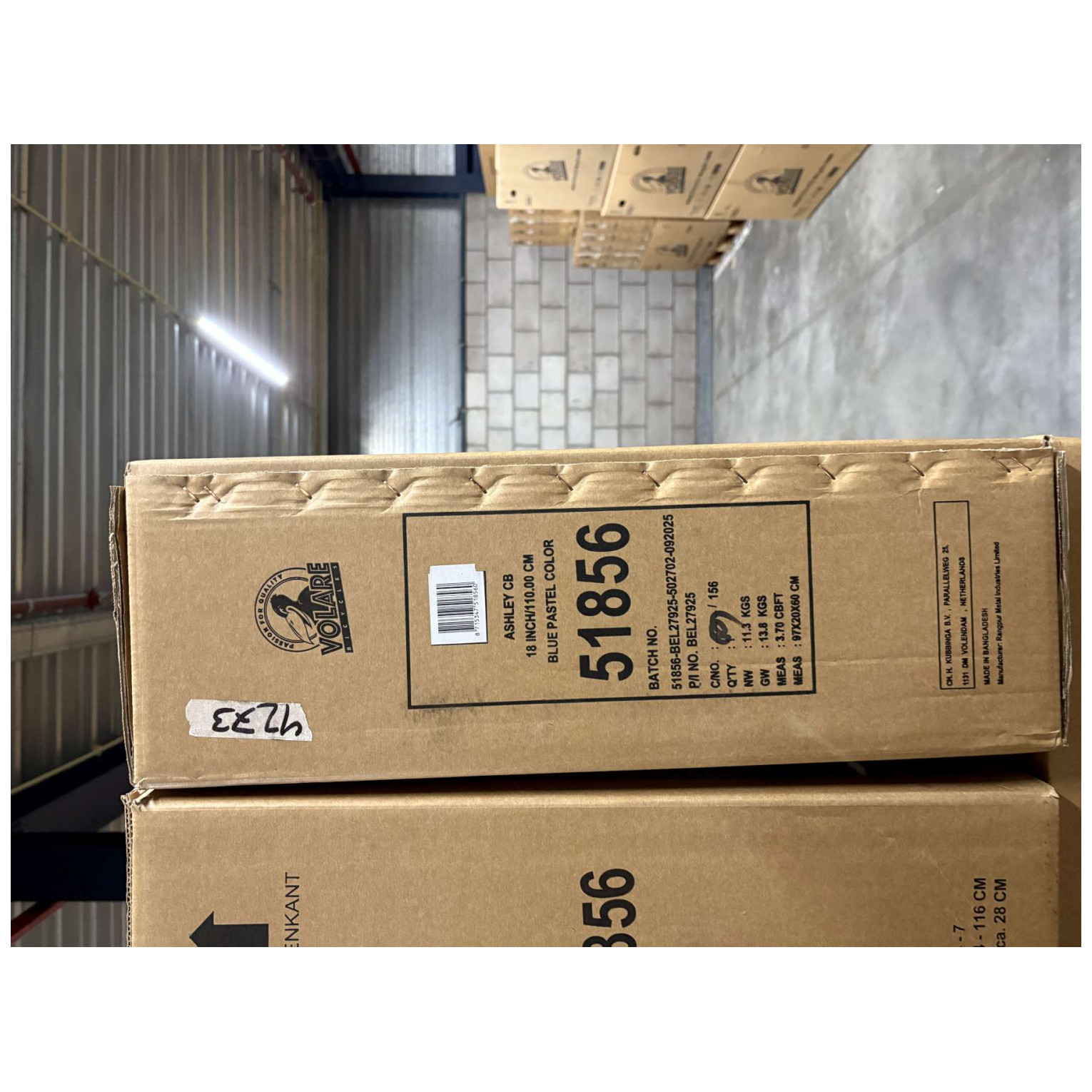 Volare Ashley Fiets - 18 inch - Pastel Blauw