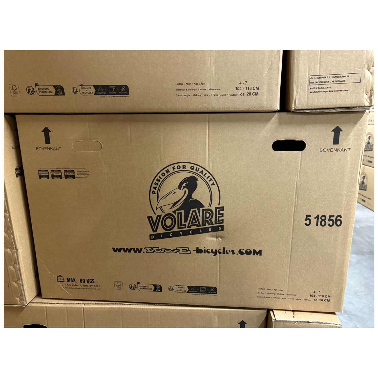 Volare Ashley Fiets - 18 inch - Pastel Blauw