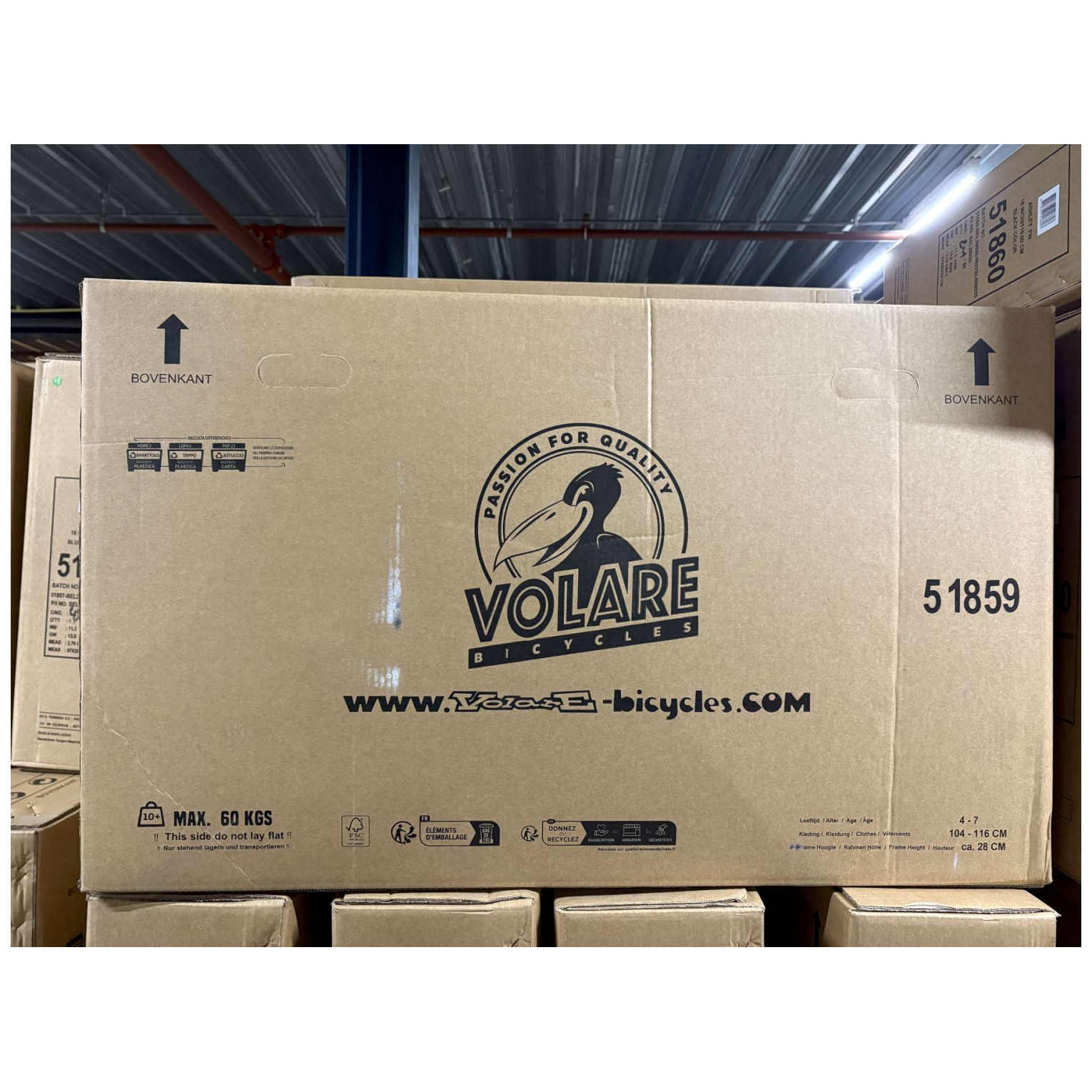 Volare Ashley Fiets - 18 inch - Zwart