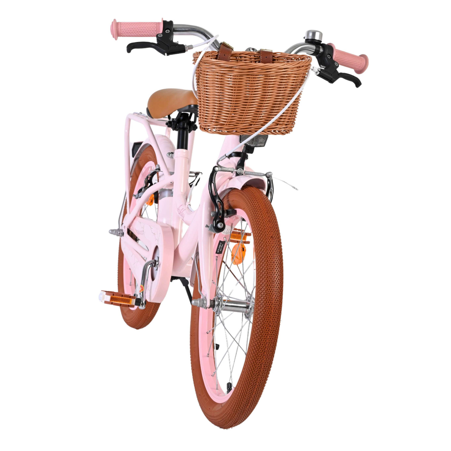 Volare Ashley Fiets - 18 inch - Roze - Twee handremmen