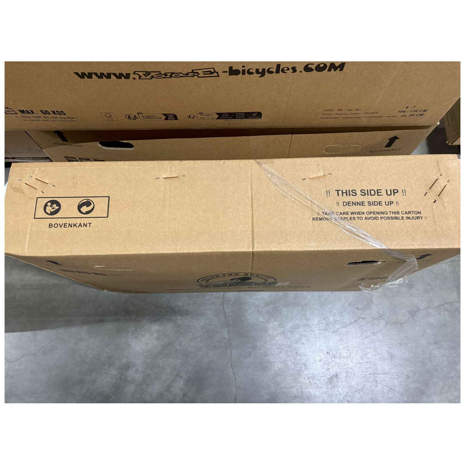 Volare Ashley Fiets - 18 inch - Zwart - Twee handremmen