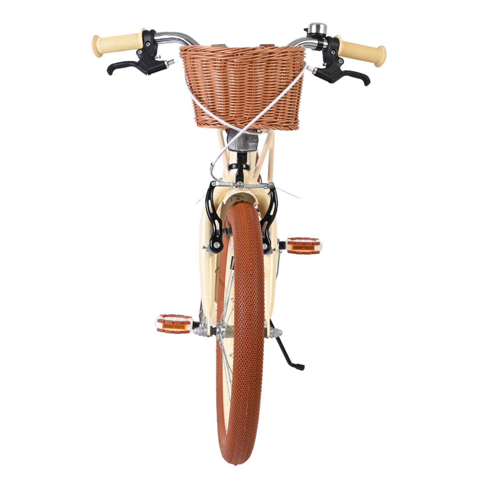 Volare Ashley Fiets - 18 inch - Creme - Twee handremmen