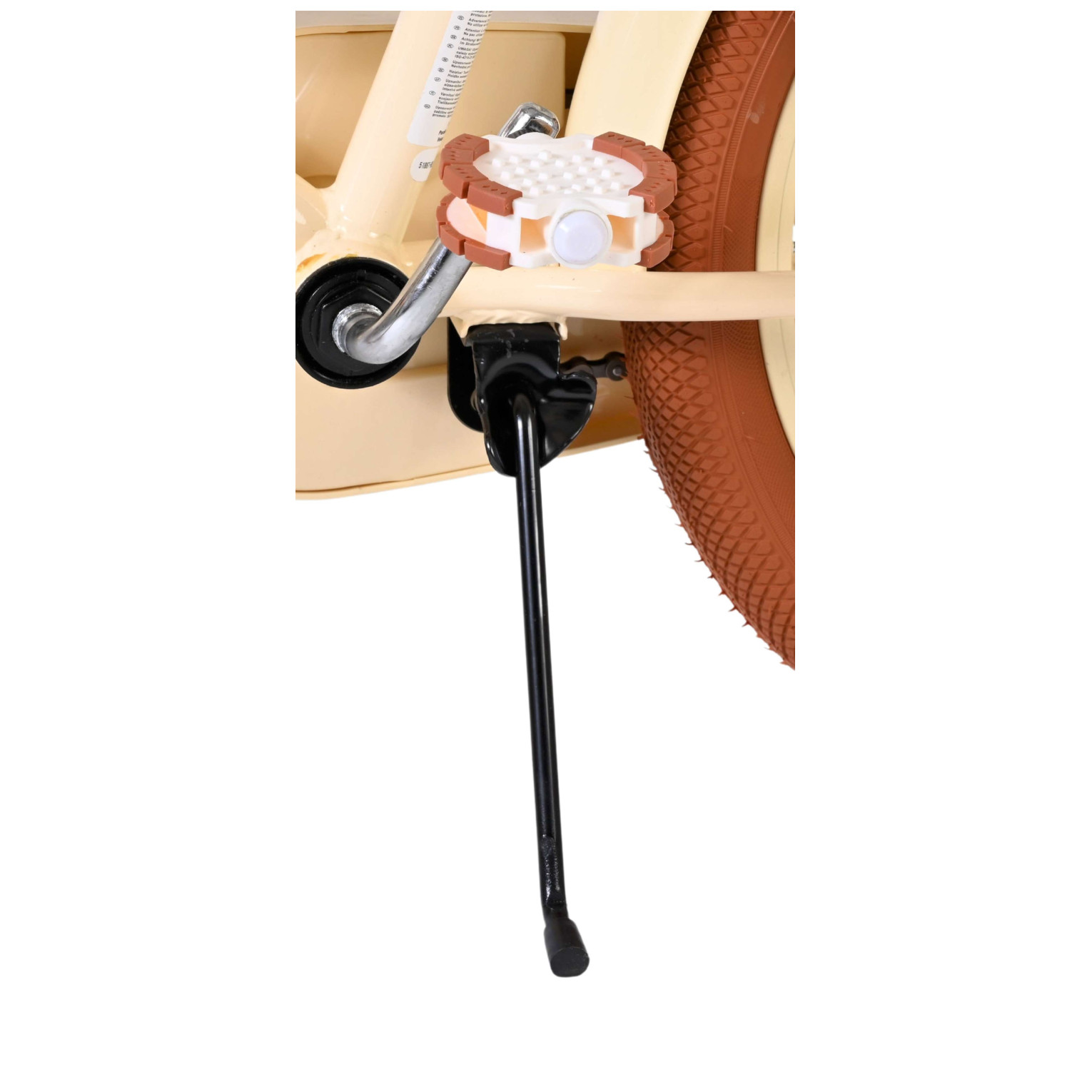 Volare Ashley Fiets - 18 inch - Creme - Twee handremmen