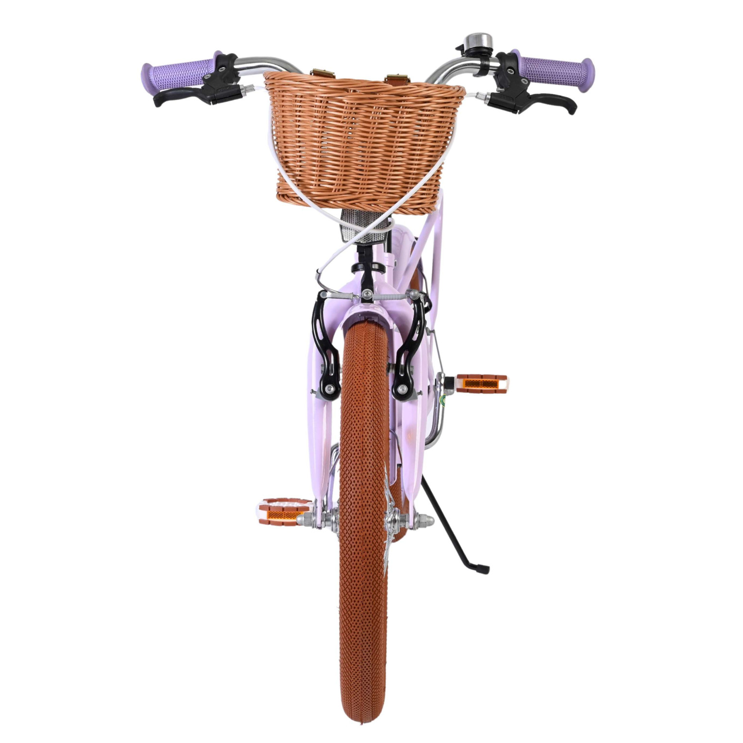 Volare Ashley Fiets - 18 inch - Lila - Twee handremmen