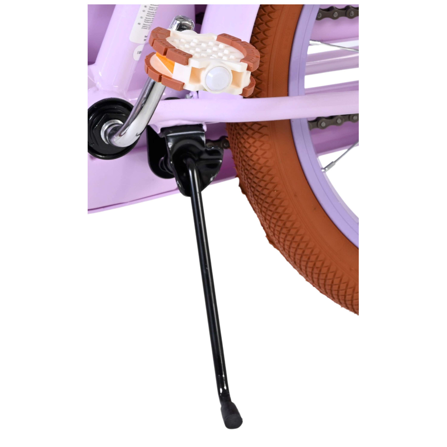 Volare Ashley Fiets - 18 inch - Lila - Twee handremmen