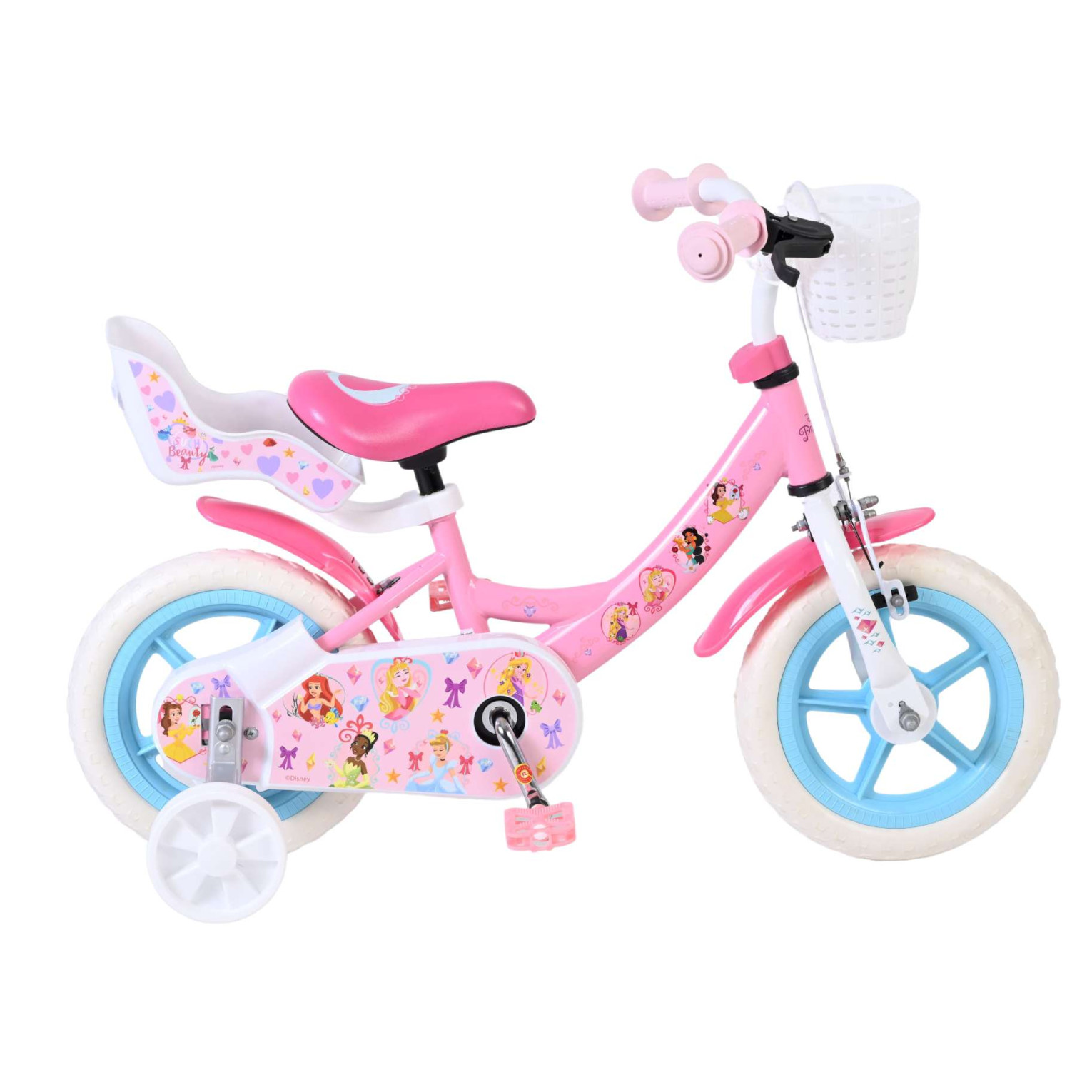 Disney Princess  Fiets - Mag Wheels - 12 inch - Roze