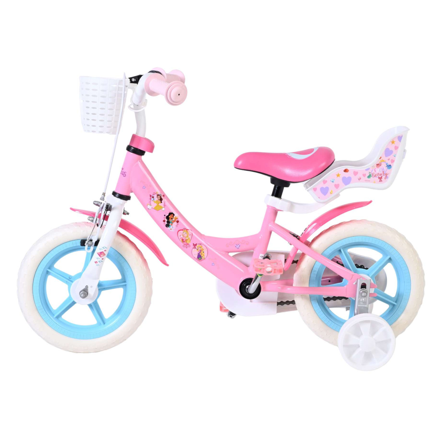 Disney Princess  Fiets - Mag Wheels - 12 inch - Roze