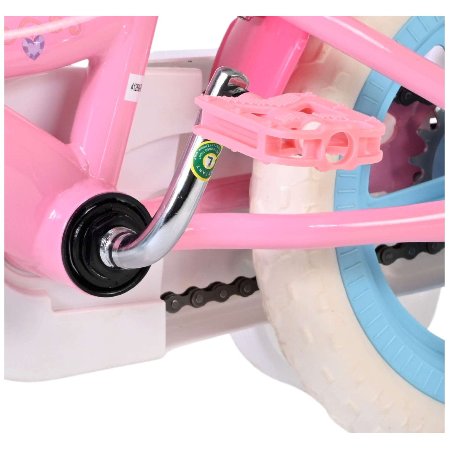 Disney Princess  Fiets - Mag Wheels - 12 inch - Roze