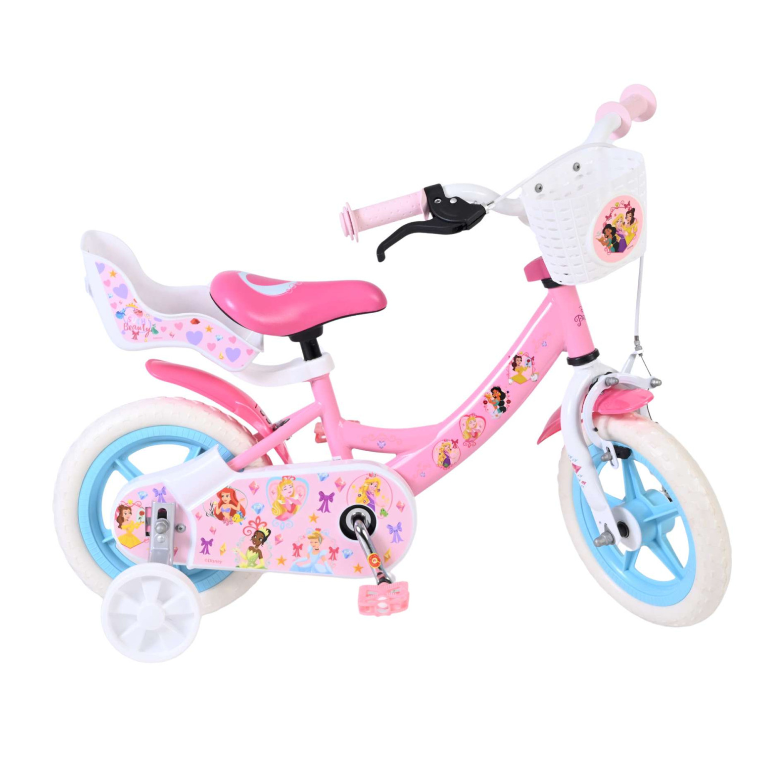 Disney Princess  Fiets - Mag Wheels - 12 inch - Roze