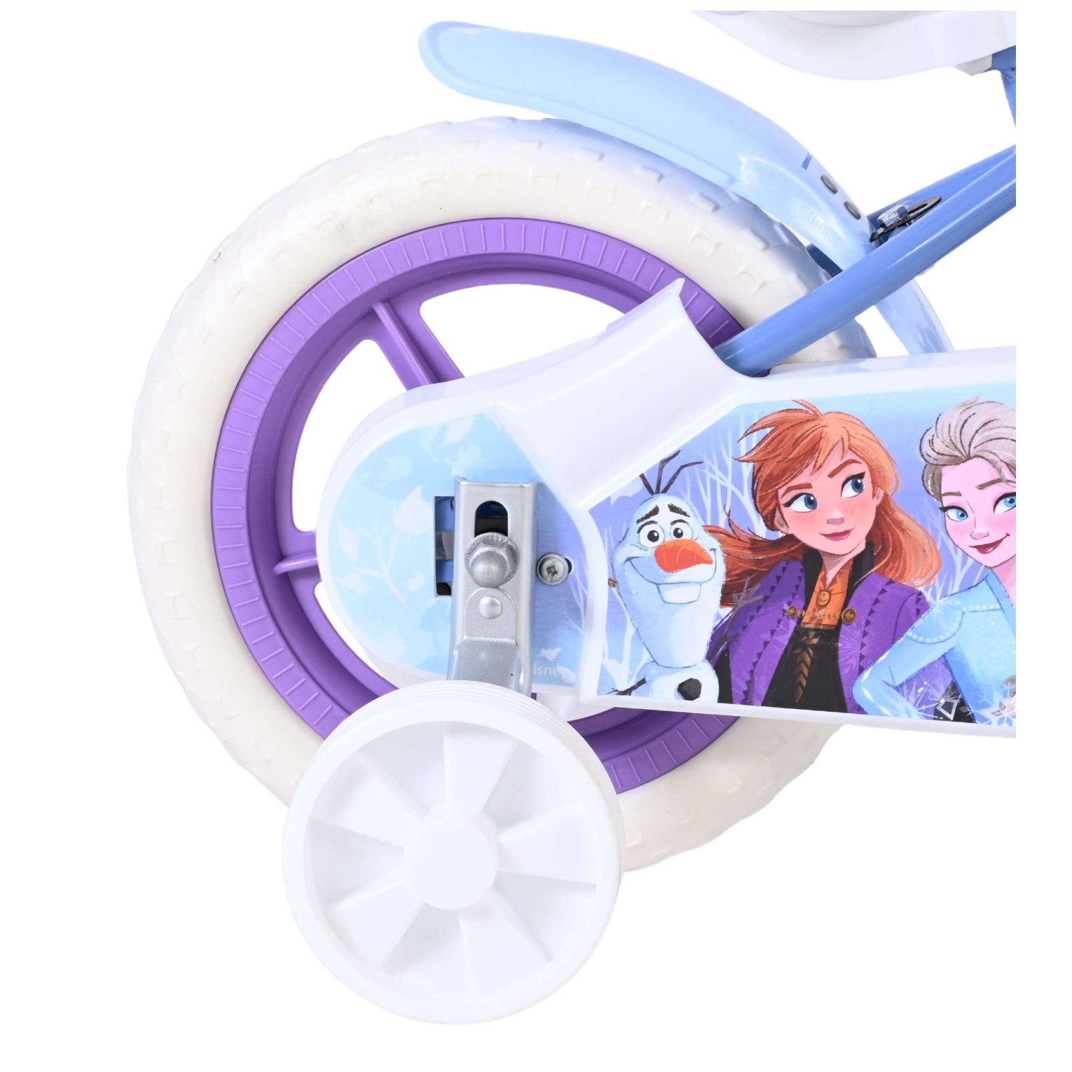 Disney Frozen Fiets - Mag Wheels - 12 inch - Blauw