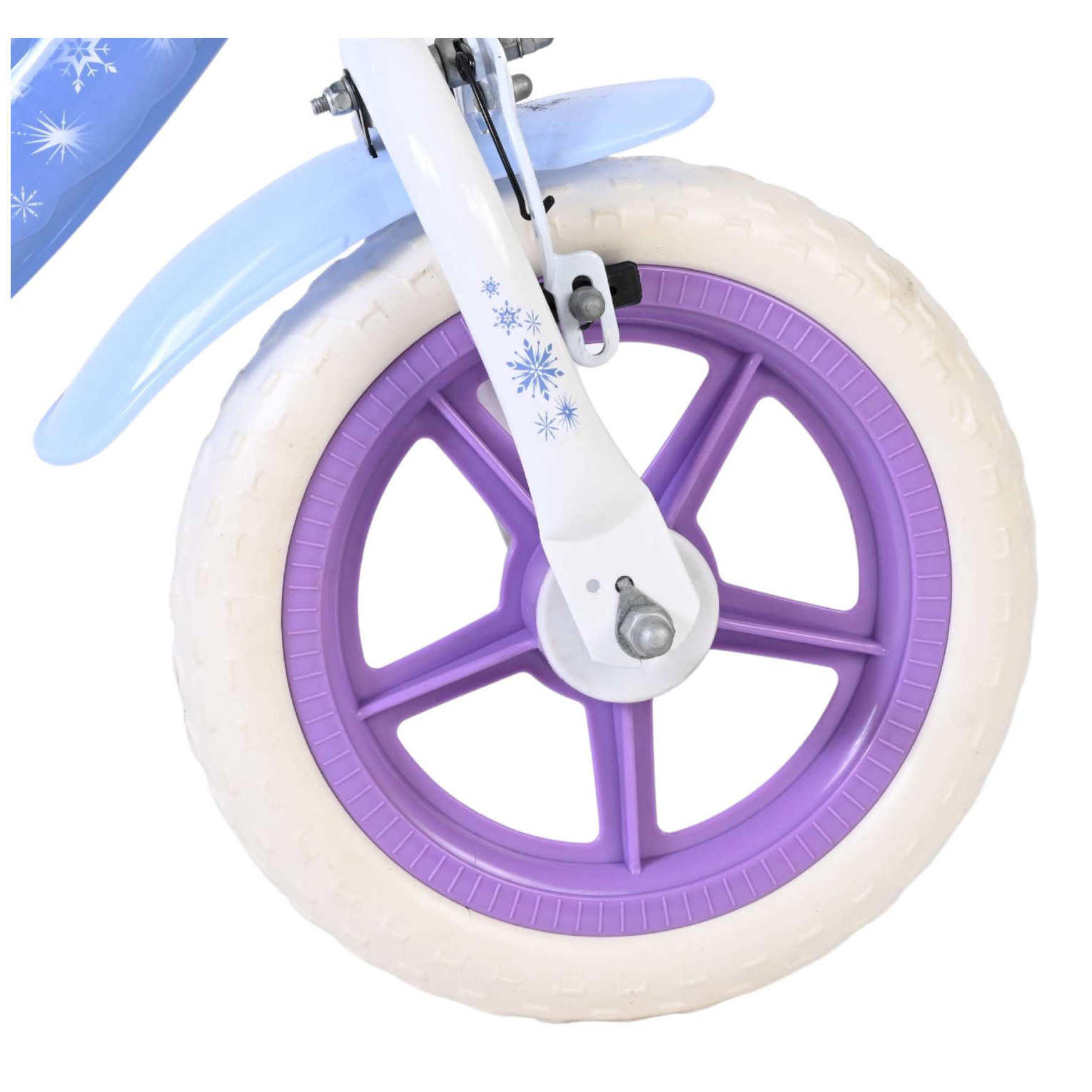 Disney Frozen Fiets - Mag Wheels - 12 inch - Blauw