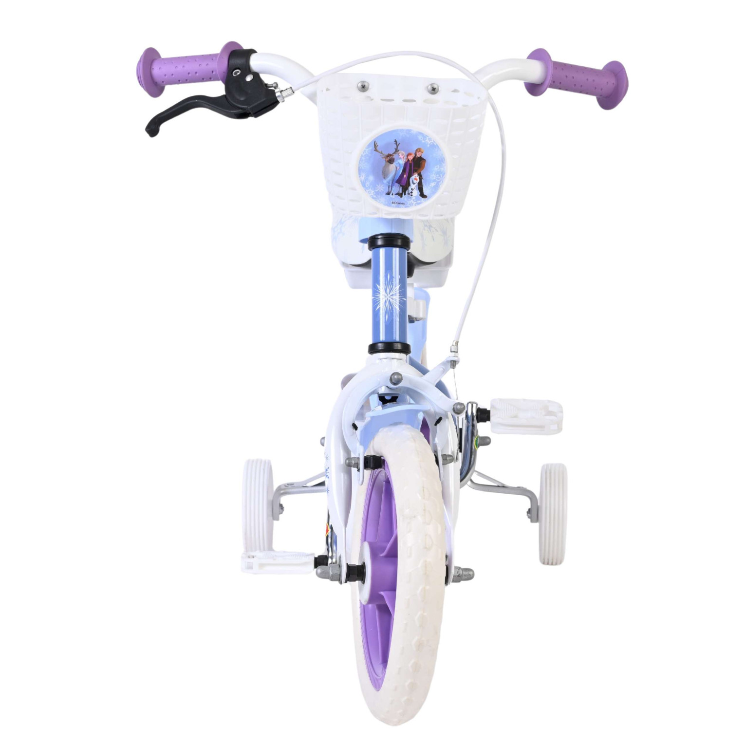 Disney Frozen Fiets - Mag Wheels - 12 inch - Blauw