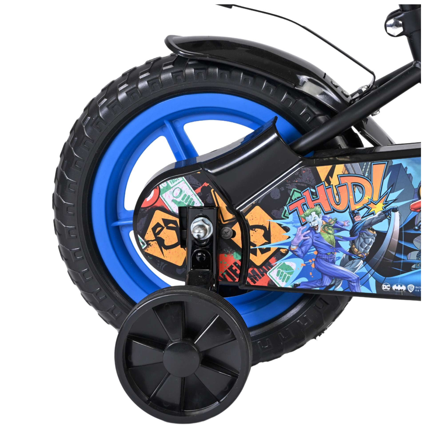 Batman Fiets - Mag Wheels - 12 inch - Zwart