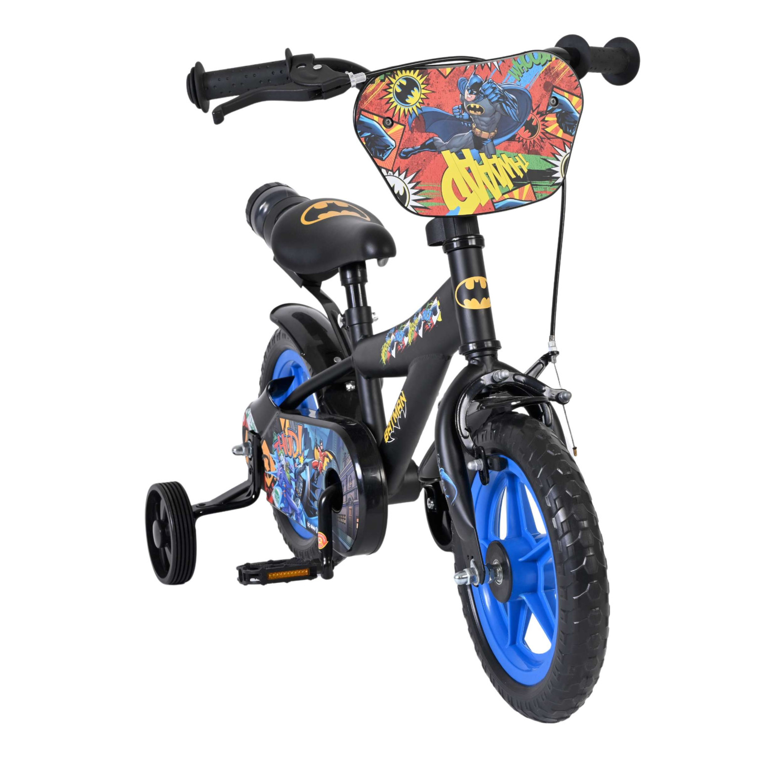 Batman Fiets - Mag Wheels - 12 inch - Zwart