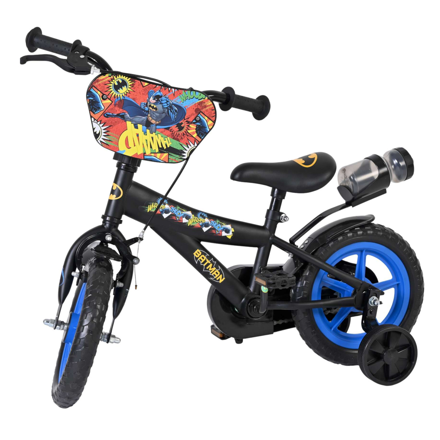 Batman Fiets - Mag Wheels - 12 inch - Zwart