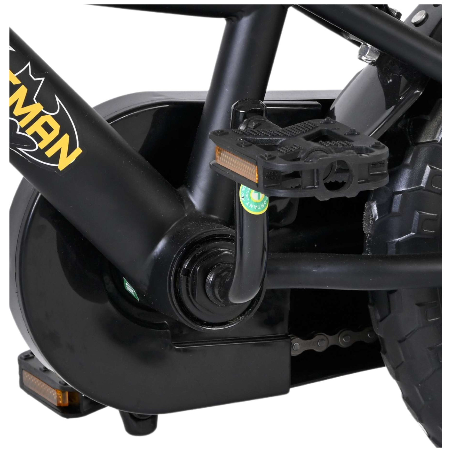 Batman Fiets - Mag Wheels - 12 inch - Zwart