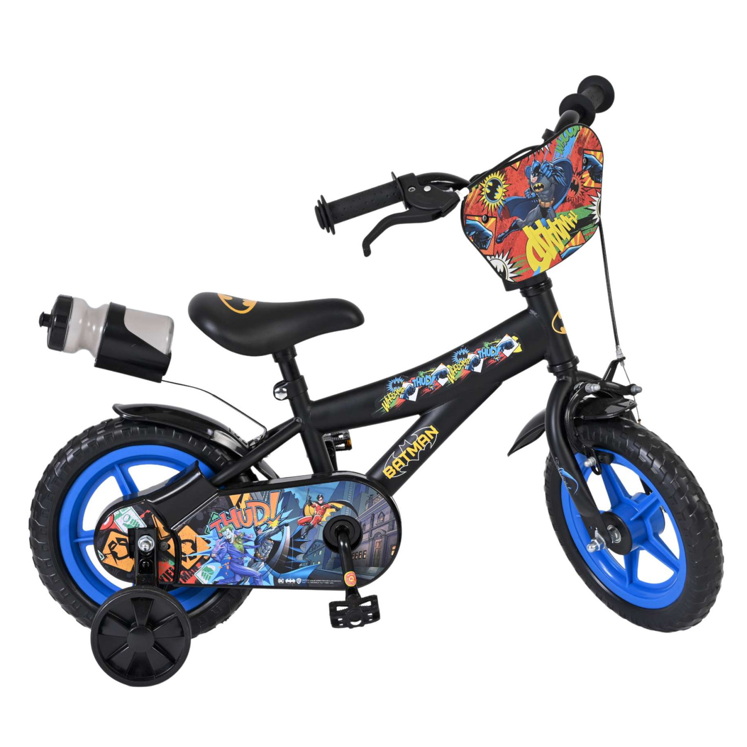Batman Fiets - Mag Wheels - 12 inch - Zwart
