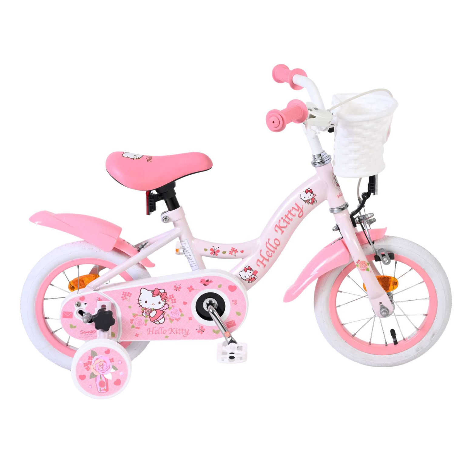 Hello Kitty Fiets - 12 inch - Roze