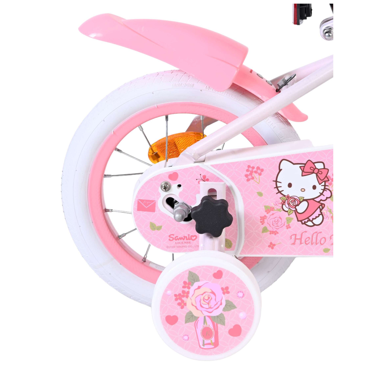 Hello Kitty Fiets - 12 inch - Roze