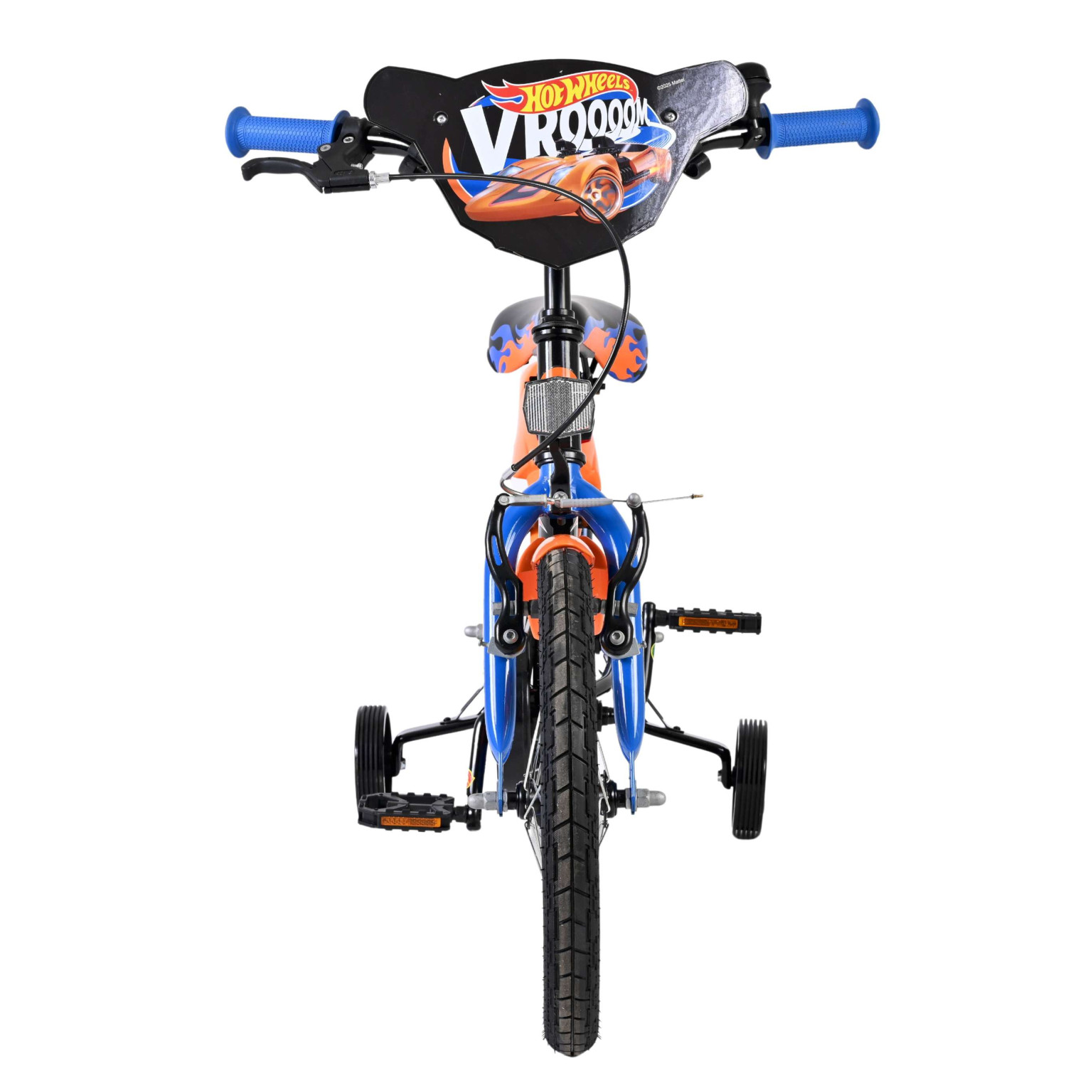 Hot Wheels Fiets - 16 inch - Zwart Oranje Blauw