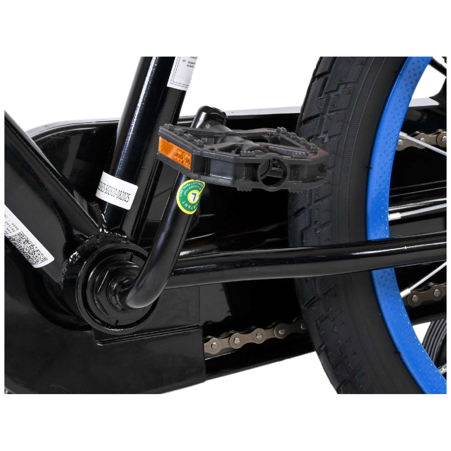 Hot Wheels Fiets - 16 inch - Zwart Oranje Blauw