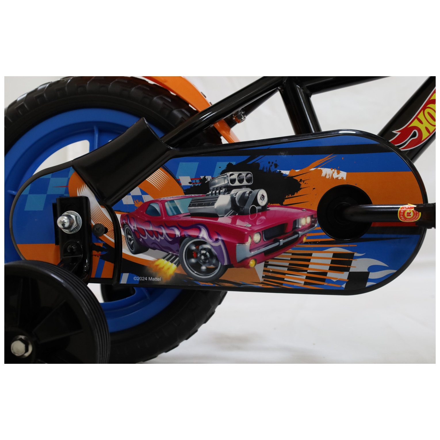 Hot Wheels Fiets - Mag Wheels - 12 inch - Zwart