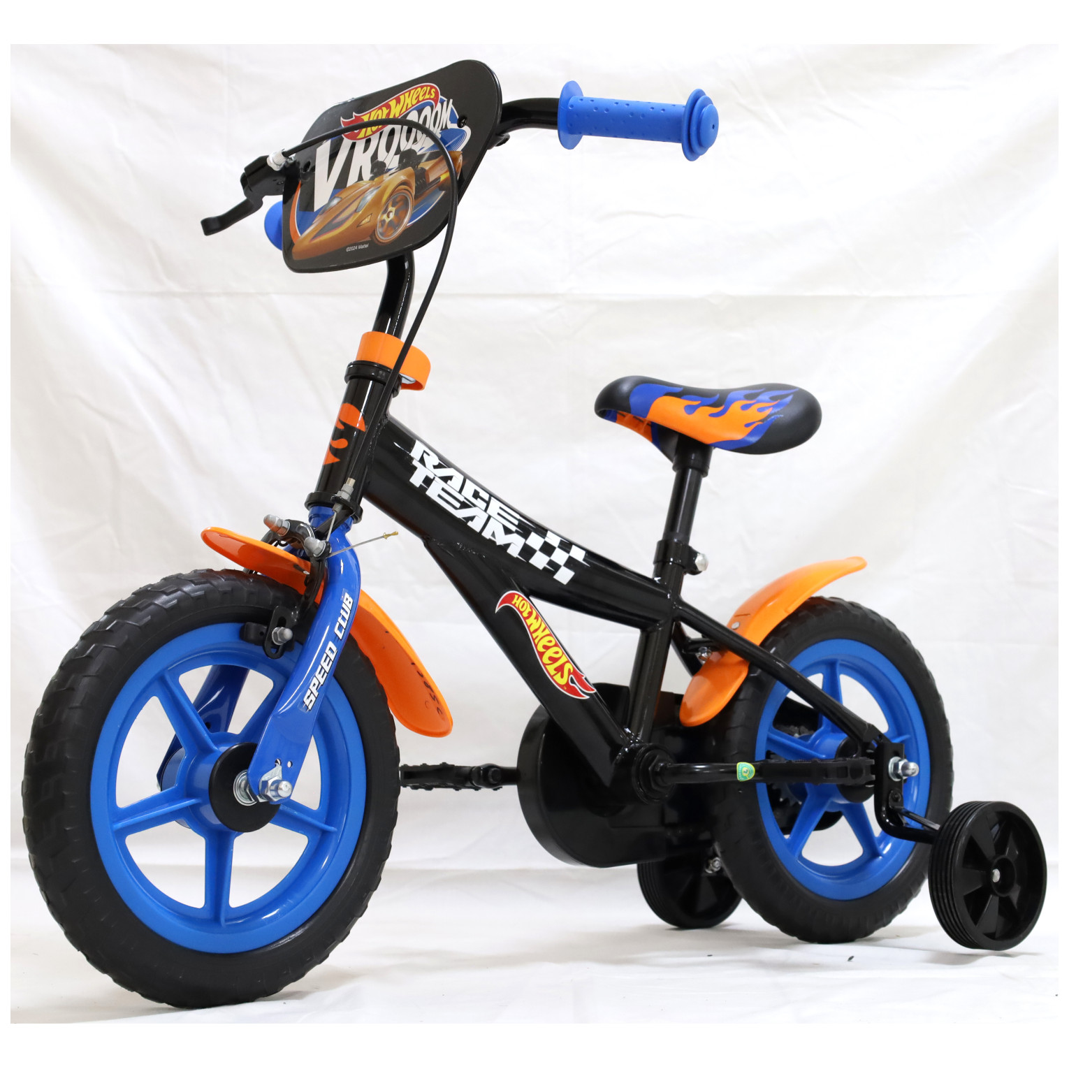 Hot Wheels Fiets - Mag Wheels - 12 inch - Zwart