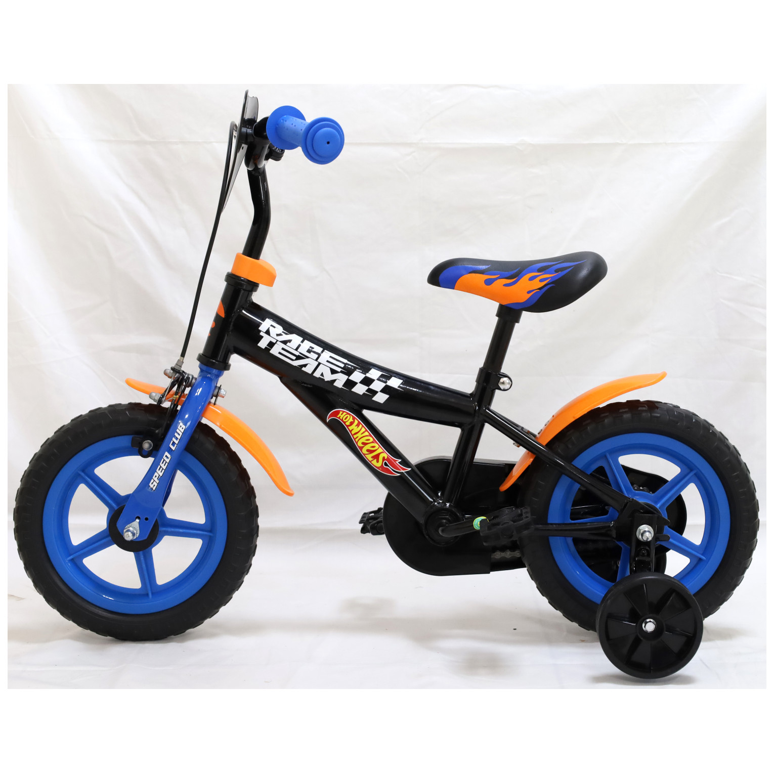 Hot Wheels Fiets - Mag Wheels - 12 inch - Zwart