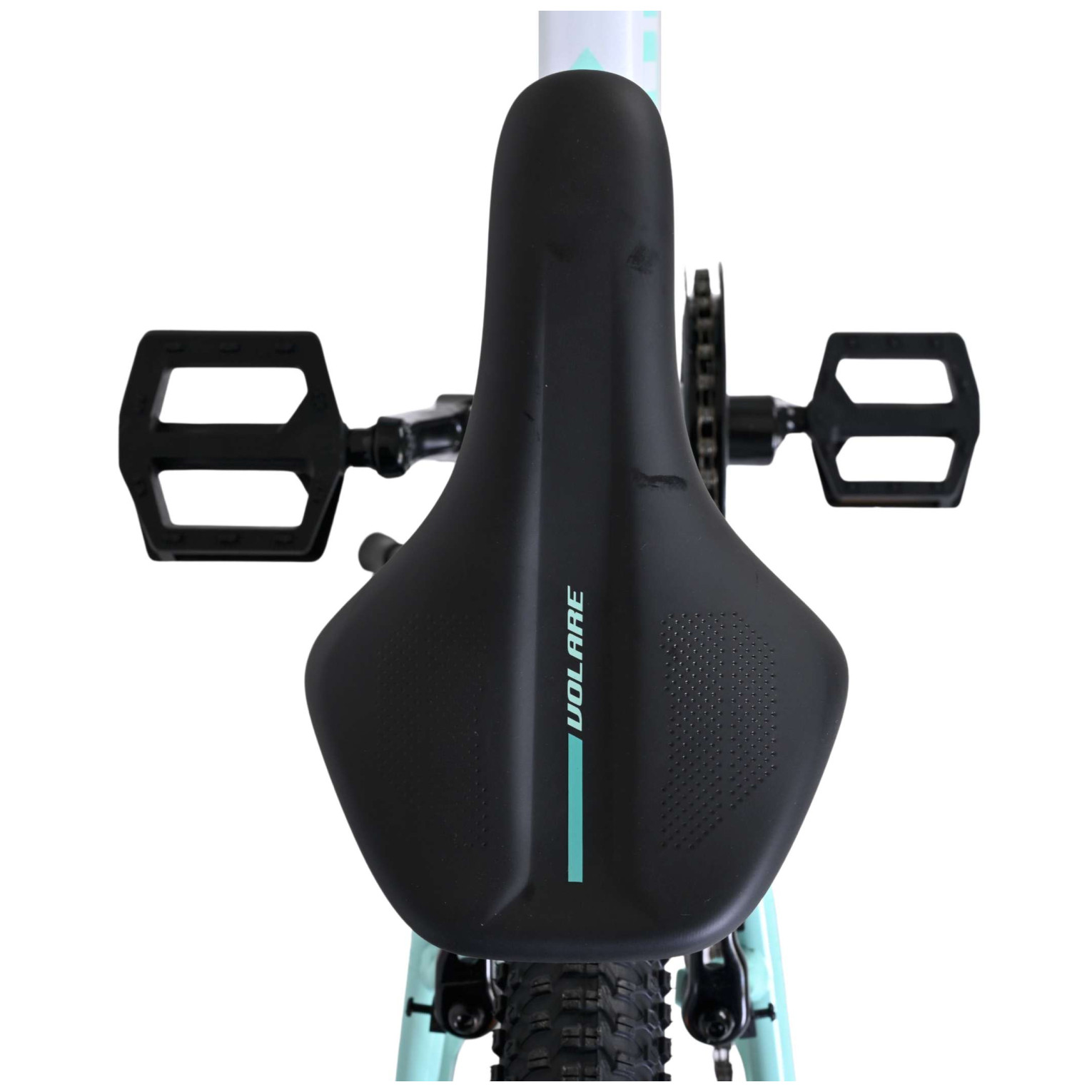 Volare Boost Fiets - 20 inch - 7 Speed - Wit/Mintgroen