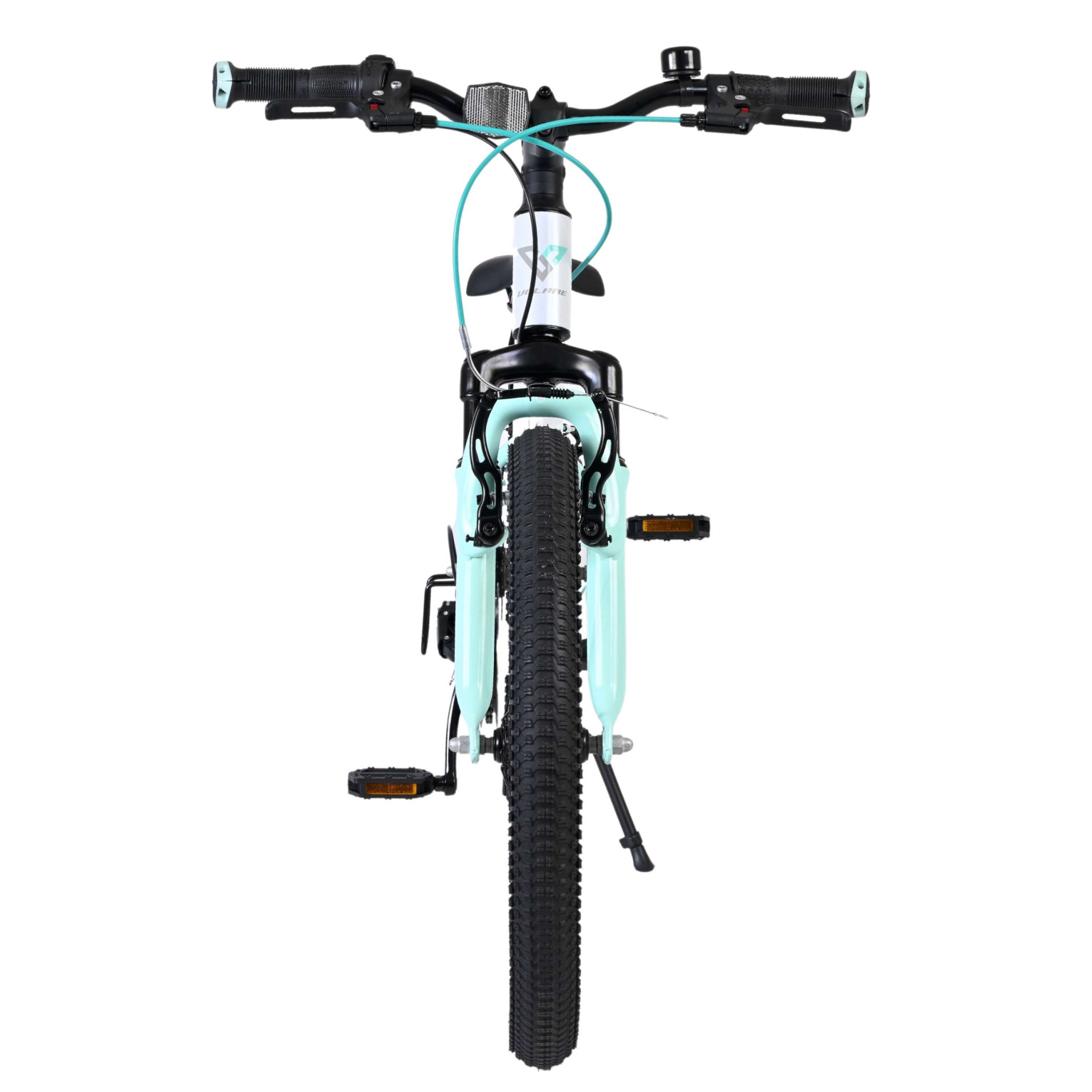 Volare Boost Fiets - 20 inch - 7 Speed - Wit/Mintgroen