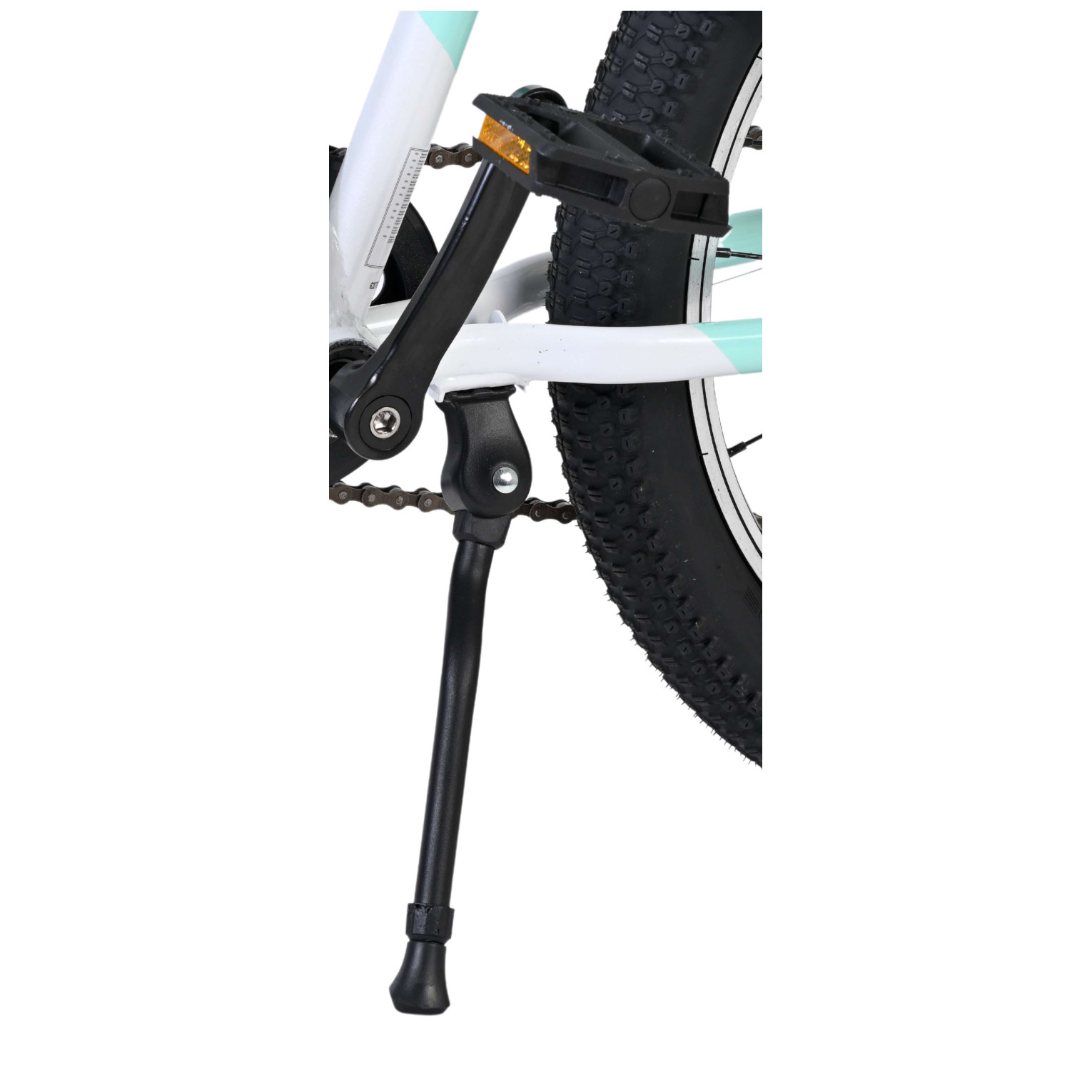 Volare Boost Fiets - 20 inch - 7 Speed - Wit/Mintgroen