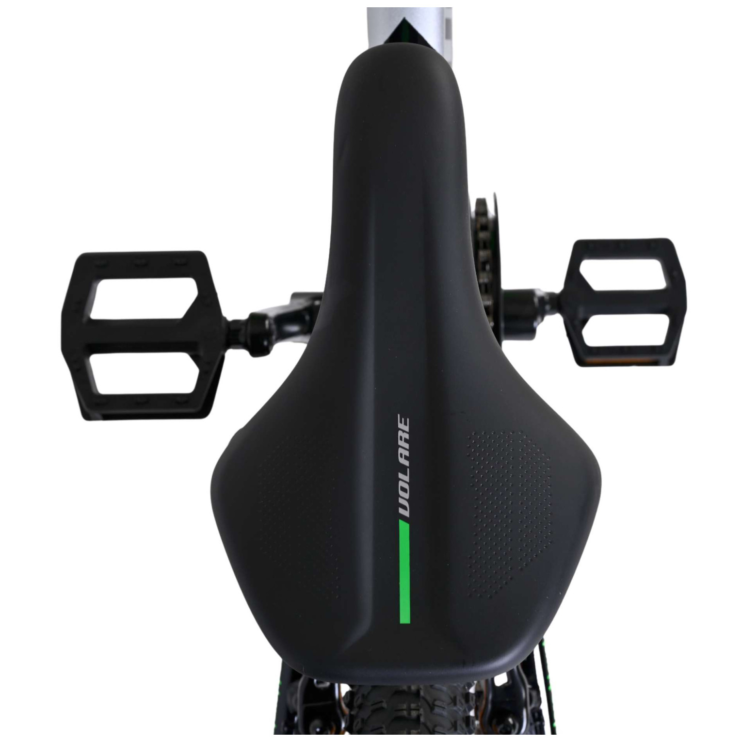 Volare Boost Fiets - 20 inch - 7 Speed - Zilver/Groen