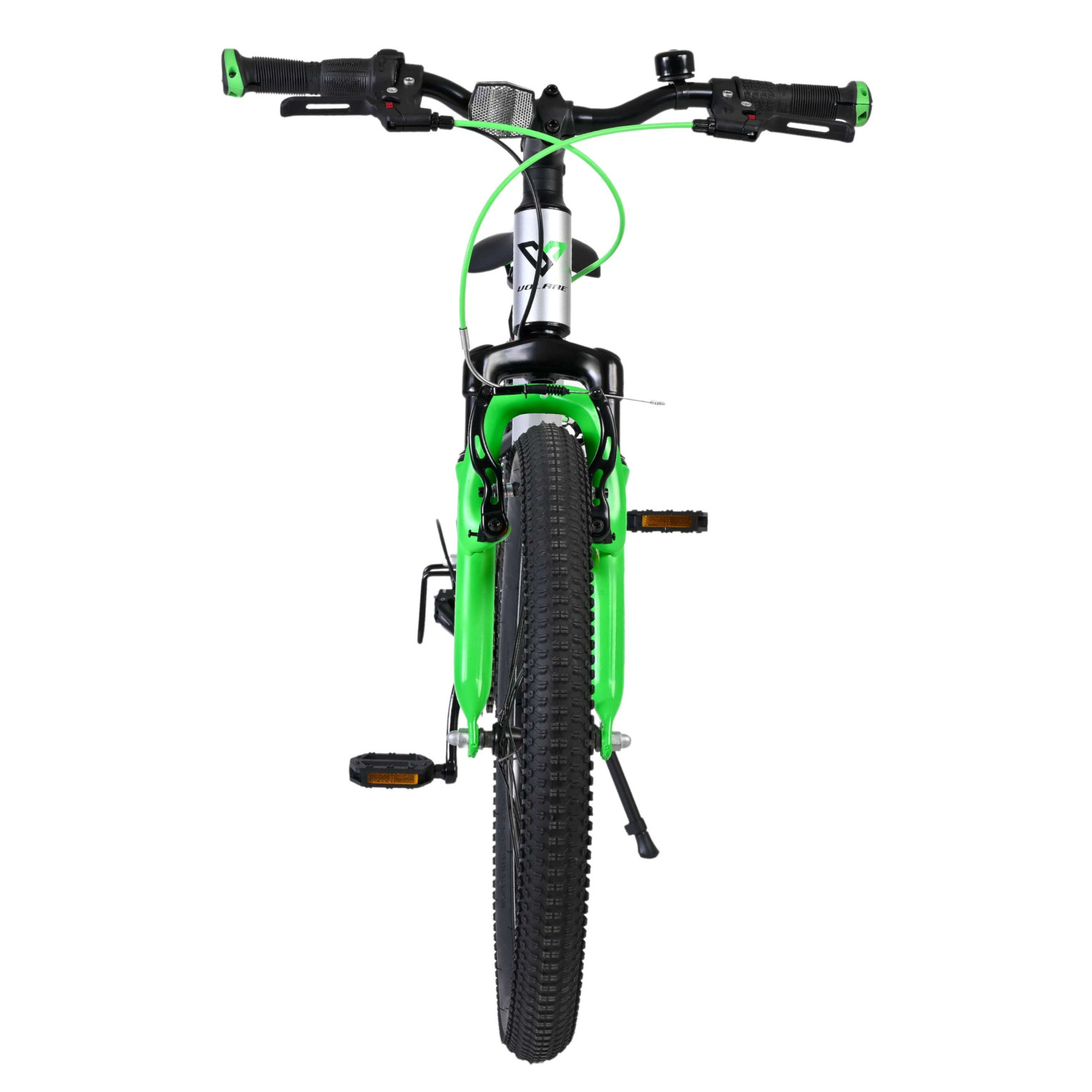 Volare Boost Fiets - 20 inch - 7 Speed - Zilver/Groen