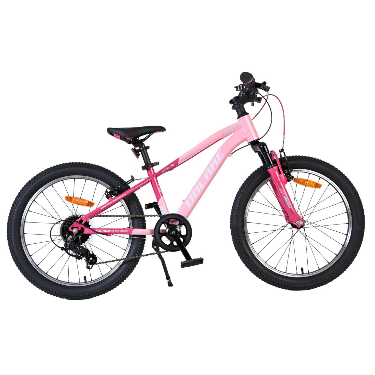 Volare Boost Fiets - 20 inch - 7 Speed - Roze